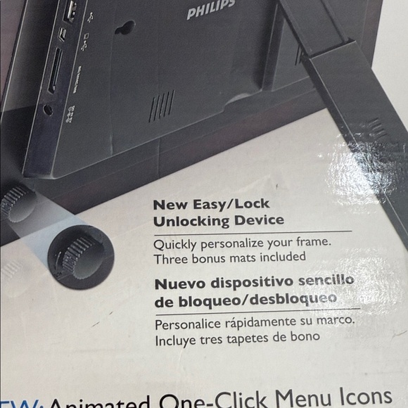 Philips Digital Photo Frame - Dark Brown 10.4” - Picture 12 of 16